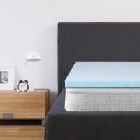 Flash Furniture MR-M35-2-F-GG Capri Comfortable Sleep 2 inch Cool Gel Memory Foam Mattress Topper - Full